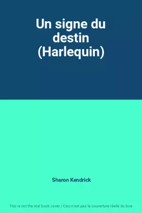 Couverture du produit · Un signe du destin (Harlequin)