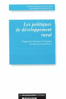 Couverture du produit · Les politiques de développement rural