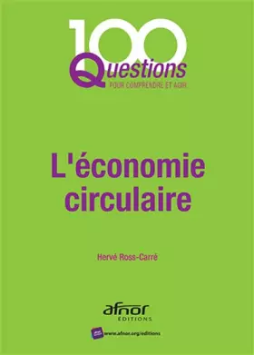 Couverture du produit · L'économie circulaire