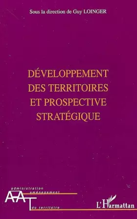 Couverture du produit · Développement des territoires et prospective stratégique