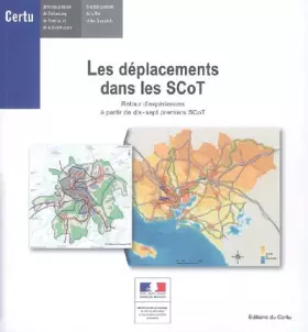 Couverture du produit · Les déplacements dans les SCoT: Retour d'expériences à partir de dix-sept premiers SCoT