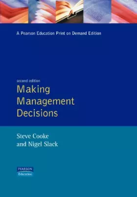 Couverture du produit · Making Management Decisions