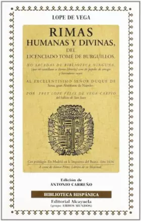 Couverture du produit · RIMAS HUMANAS Y DIVINAS (SIN COLECCION)