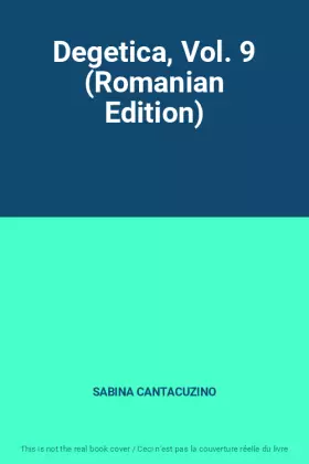 Couverture du produit · Degetica, Vol. 9 (Romanian Edition)