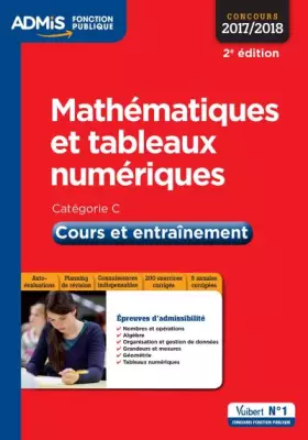 Couverture du produit · Mathématiques et tableaux numériques - Cours et entraînement