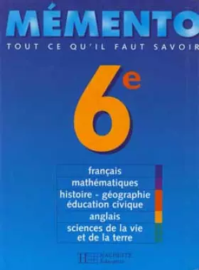 Couverture du produit · Mémentos, 6e