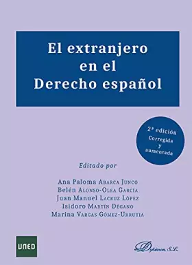 Couverture du produit · El extranjero en el Derecho español. (SIN COLECCION)