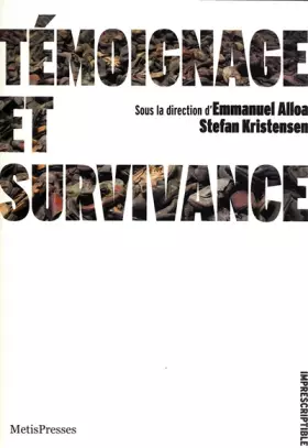Couverture du produit · Temoignage et Survivance