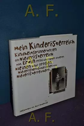 Couverture du produit · Mein Kinderösterreich: Kindheitserinnerungen an Niederösterreich
