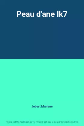Couverture du produit · Peau d'ane lk7