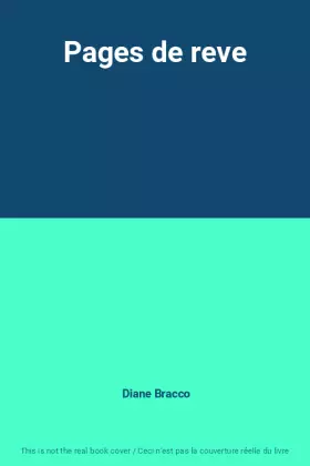 Couverture du produit · Pages de reve