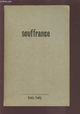 Couverture du produit · SOUFFRANCE.