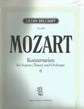 Couverture du produit · Konzert-Arien fur Sopran (Tenor) un Orchester, Vol. 2 - Mozart