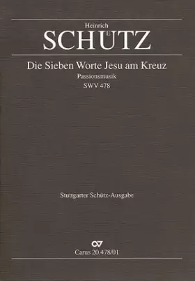 Couverture du produit · Schütz: The Seven Last Words from the Cross, SWV 478