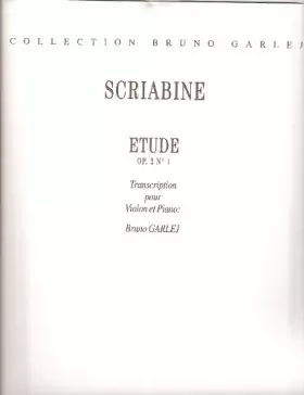Couverture du produit · Scriabine: Etude, Op. 2, No. 1