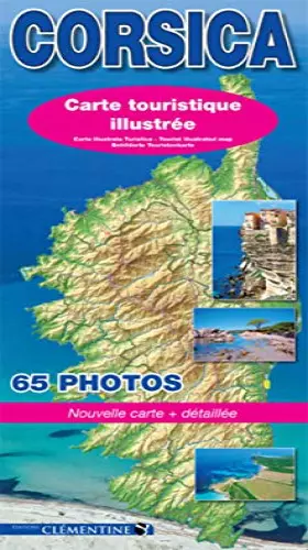 Couverture du produit · Corsica : Carte illustrée touristique