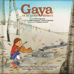 Couverture du produit · Gaya et le petit désert - Livre + CD