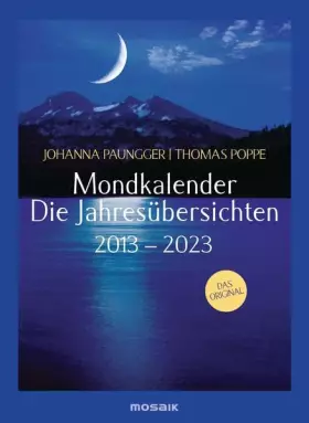 Couverture du produit · Mondkalender - die Jahresübersichten