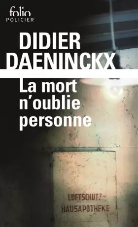Couverture du produit · La mort n'oublie personne