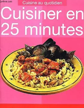 Couverture du produit · Recettes en 25 minutes