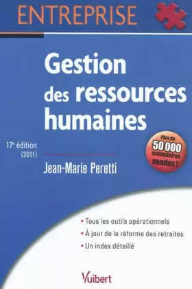 Couverture du produit · Gestion des ressources humaines
