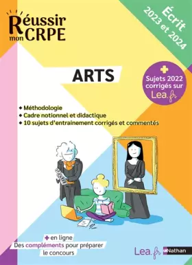 Couverture du produit · Réussir mon CRPE - Arts épreuve écrite d'application 2023 - M1 M2 - Compléments en ligne - Professeur des écoles