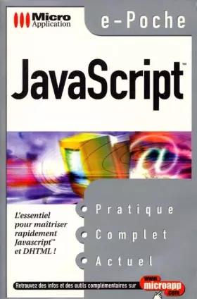 Couverture du produit · JavaScript
