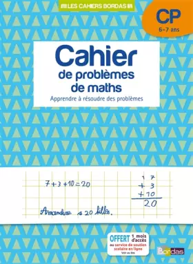Couverture du produit · Cahier de problèmes de maths CP
