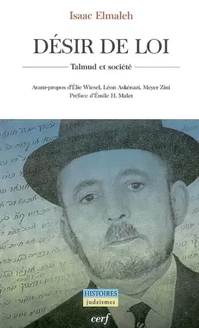 Couverture du produit · Désir de loi : Talmud et société