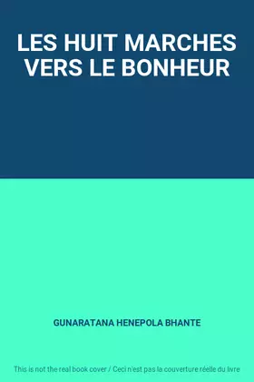 Couverture du produit · LES HUIT MARCHES VERS LE BONHEUR