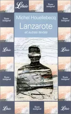 Couverture du produit · Lanzarote et autres textes