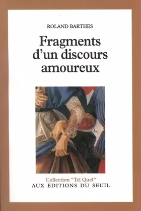 Couverture du produit · Fragments d'un discours amoureux