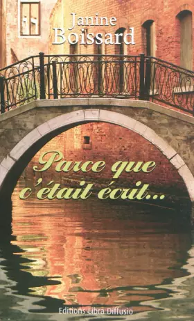 Couverture du produit · Parce que c'était écrit...