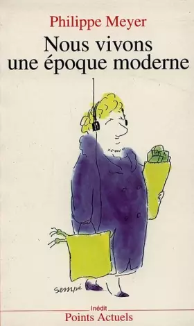 Couverture du produit · Nous vivons une époque moderne