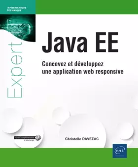 Couverture du produit · Java EE - Concevez et développez une application web responsive