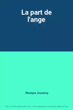 Couverture du produit · La part de l'ange