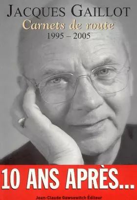 Couverture du produit · Carnets de route 1995 - 2005