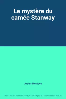 Couverture du produit · Le mystère du camée Stanway