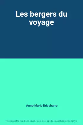 Couverture du produit · Les bergers du voyage