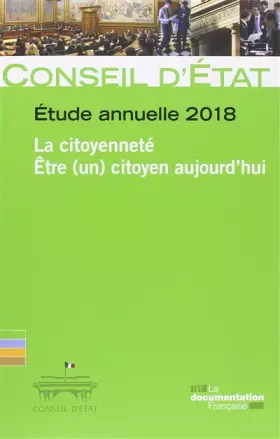 Couverture du produit · La citoyenneté, être un citoyen aujourd'hui