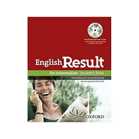 Couverture du produit · English Result Pre-intermediate: Student's Book with DVD Pack: General English Four-skills Course for Adults (Student's Book+ D