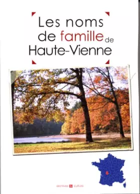 Couverture du produit · Les noms de famille de la Haute-Vienne
