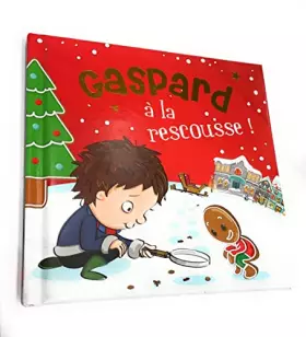 Couverture du produit · Personalised Christmas Book with the child's name "Gaspard à la rescoue" - 15 x 15 cm