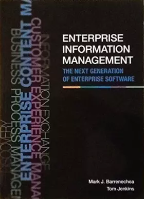 Couverture du produit · Enterprise Information Management the Next Generation of Enterprise Software
