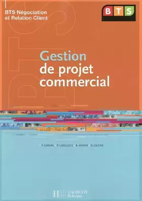 Couverture du produit · Gestion de projet commercial BTS NRC