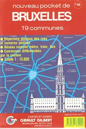 Couverture du produit · BRUSSELS HOOFDSTEDELIJK GEWEST: STENDENATLASSEN