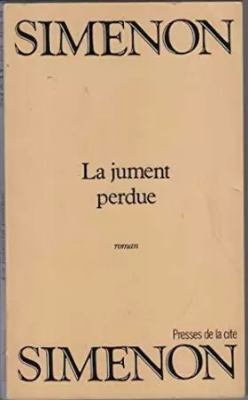 Couverture du produit · La Jument perdue