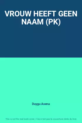 Couverture du produit · VROUW HEEFT GEEN NAAM (PK)