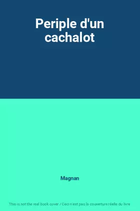 Couverture du produit · Periple d'un cachalot