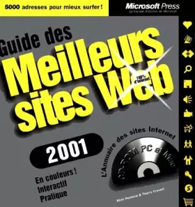 Couverture du produit · Guide des meilleurs sites Web 2001, 1 CD-ROM inclus